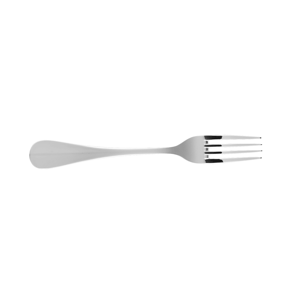 Fortessa 8 1/10" Table Fork with 18/0 Stainless Grade, Bastille Pattern (DVMETD664002)