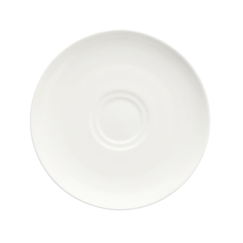 Fortessa 5 1/2" Round Modern Coupe Saucer - China, White (FFD-MC-813)
