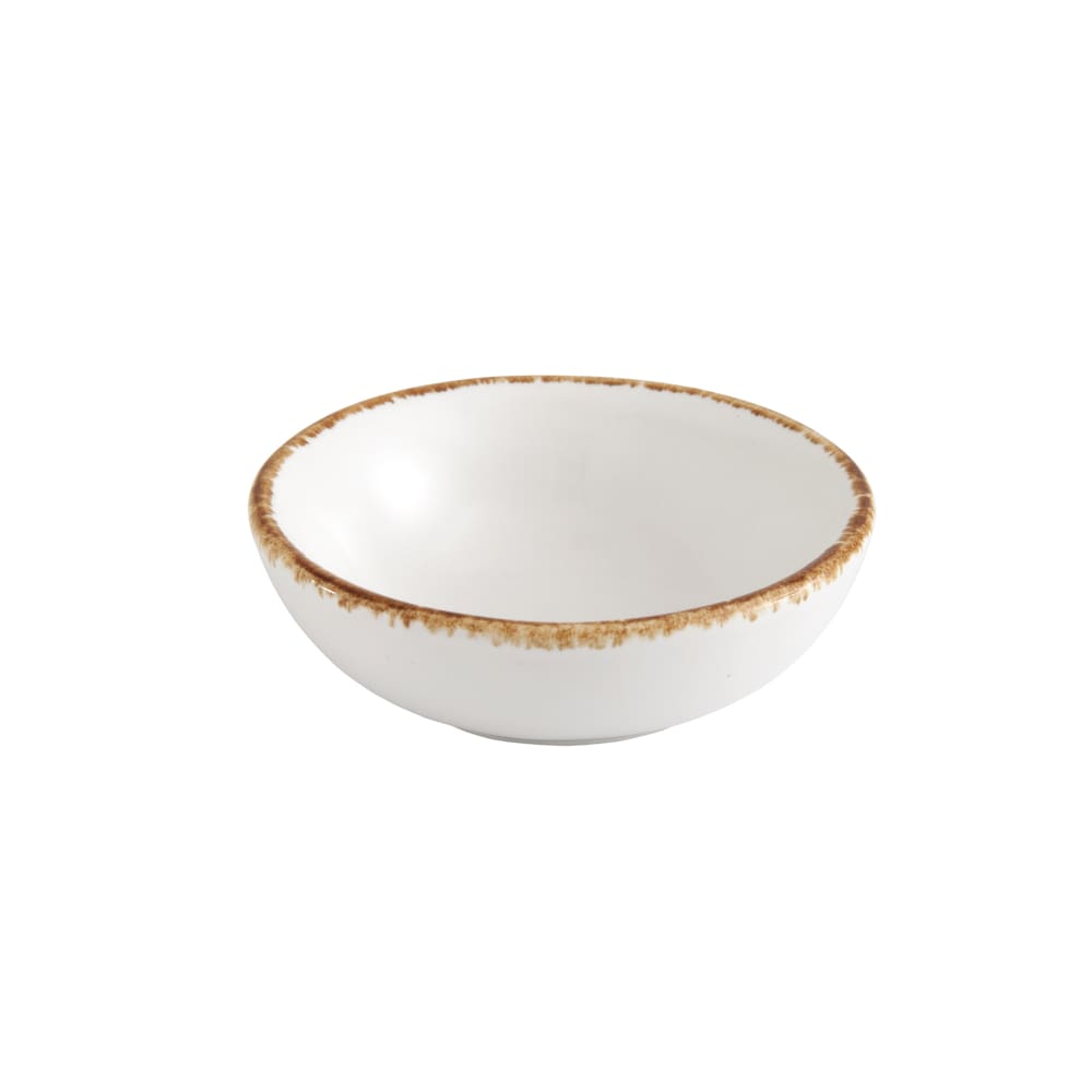 Fortessa 2 3/4" Spice Salt Coupe Dip Dish - China, White (TC.590140.4)