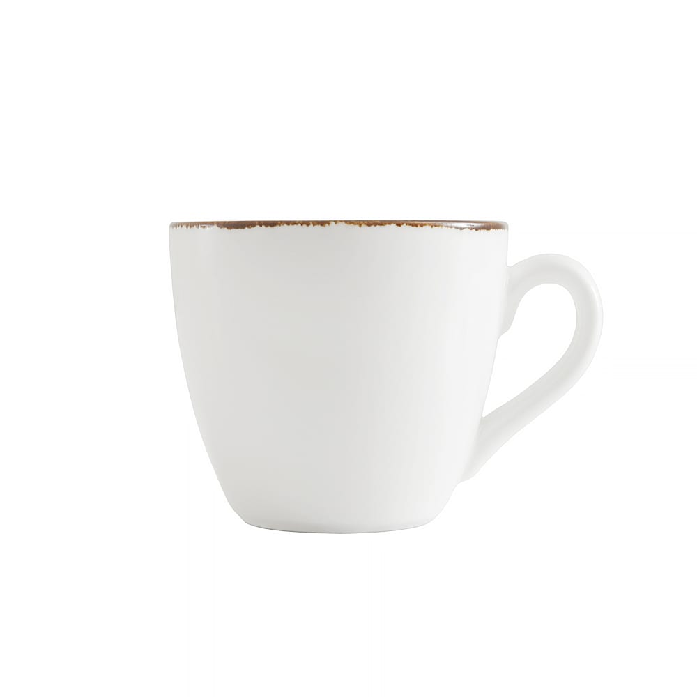 Fortessa 3 oz Spice Salt Espresso Cup - China, White (TC7400.DV.4.06)