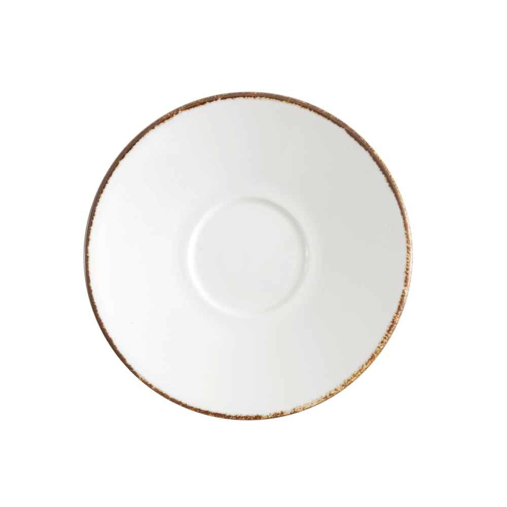 Fortessa 7" Round Spice Salt Doppio/Breakfast Saucer - China, White (TC7400.DV.4.16)