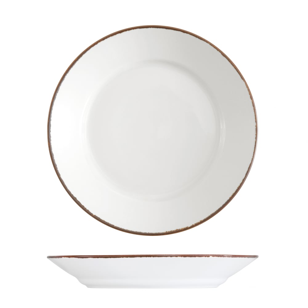 Fortessa 10 1/2" Round Spice Salt Coupe Bowl - China, White (TC7400.DV.4.90)