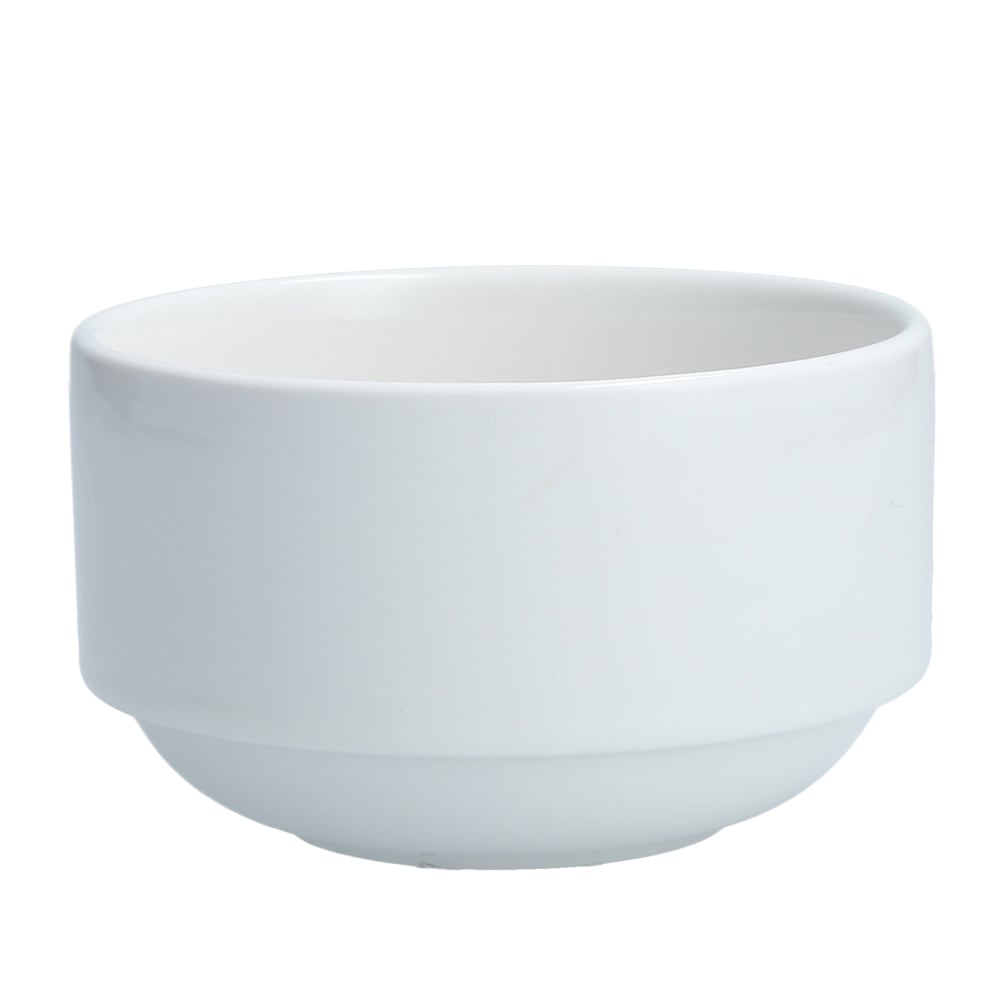 Fortessa 14 oz Round Serena Bouillon Cup - China, White (TC7600.DV.221)