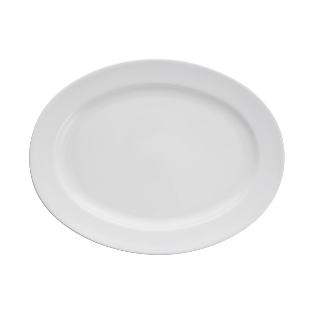 Fortessa 14 3/4" Oval Serena Platter - China, White (TC7600.DV.25)
