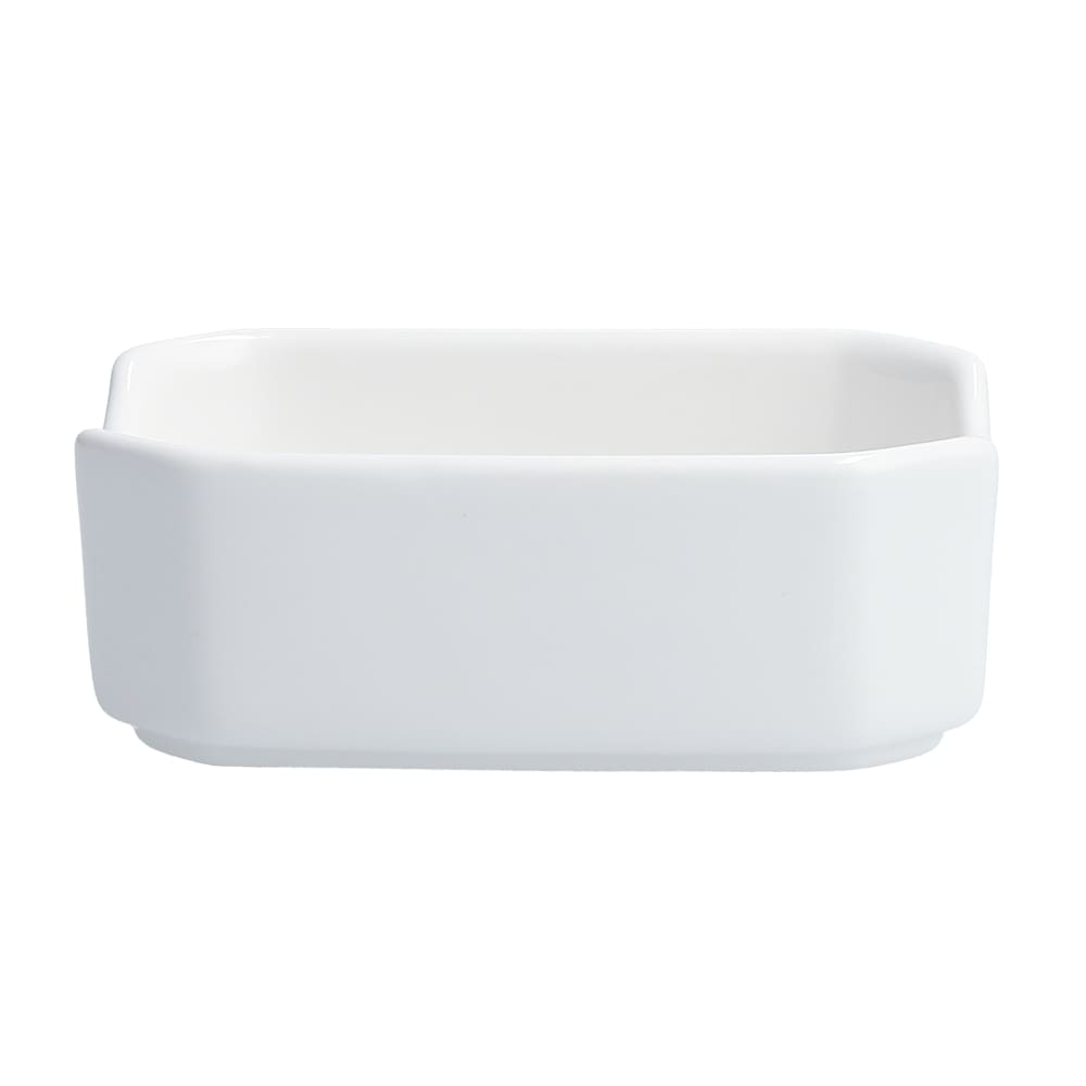 Fortessa Rectangular Sugar Caddy - China, White (TC7600.DV.30)