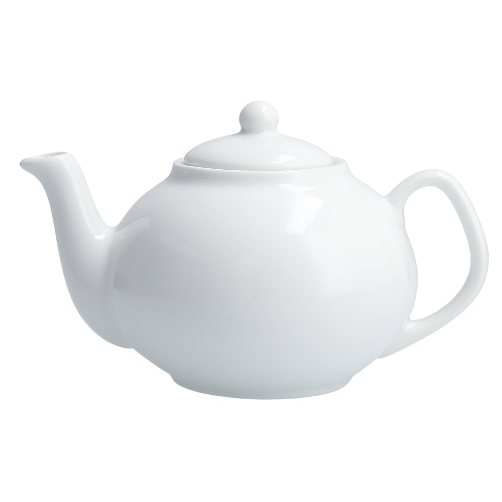 Fortessa 16 oz Serena Tea Pot - China, White (TC7600.DV.36)