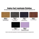 Cadco BC-4 Mobile Beverage Service Cart w/ (2) Shelves & (4) Drawers - Stainless Steel thumbnail 2