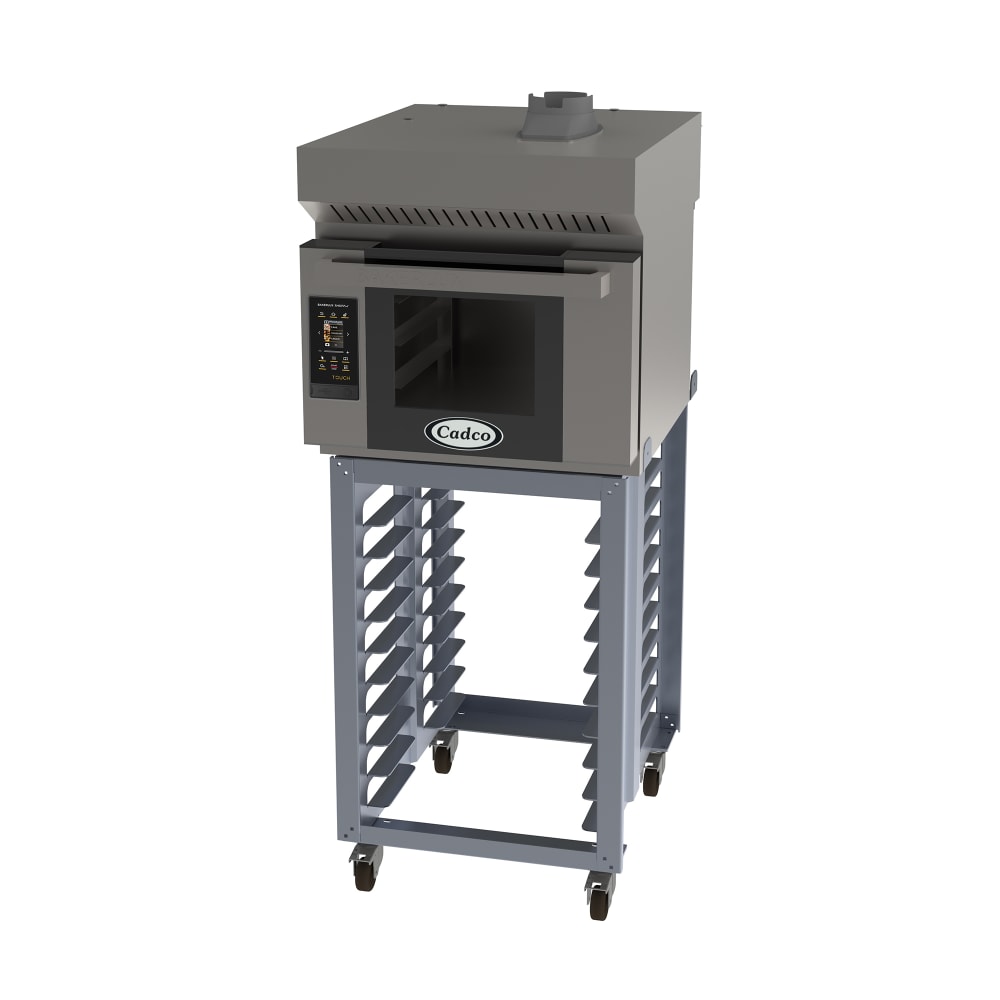 Cadco BLS-3HTD-1H Single Half Size Electric Convection Oven - 3.3kW, 208-240v/1ph