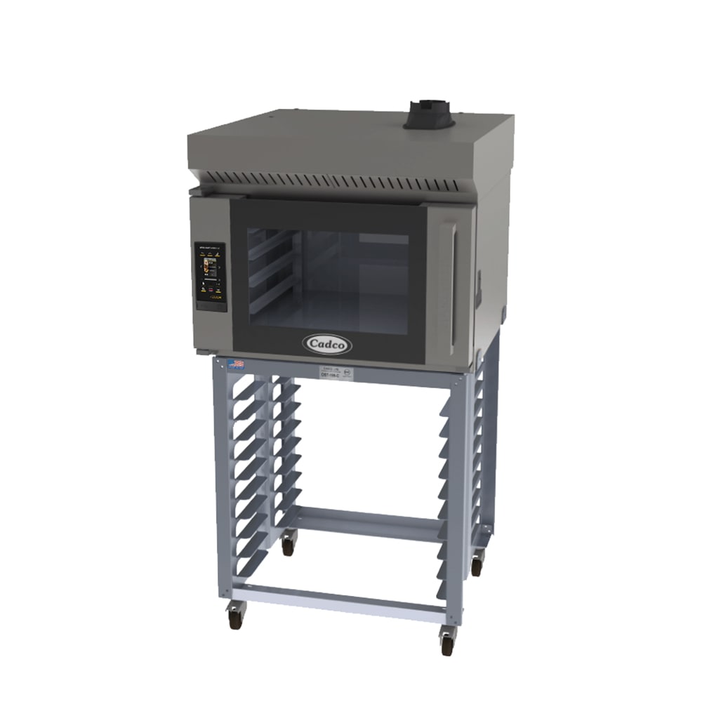 Cadco BLS-4FTR-1H Single Full Size Electric Convection Oven - 7.6kW, 208-240v/1ph
