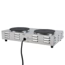 Cadco CDR-2C 21 1/4" Electric Hot Plate w/ (2) Burners & Infinite Controls, 120v thumbnail 6
