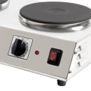 Cadco CDR-2C 21 1/4" Electric Hot Plate w/ (2) Burners & Infinite Controls, 120v thumbnail 8