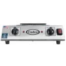 Cadco CDR-2TFB 13 1/2" Electric Hotplate w/ (2) Burners & Infinite Controls, 220v/1ph thumbnail 2