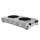 Cadco CDR-3K 15" Electric Hot Plate w/ (2) Burners & Infinite Controls, 220v/1ph thumbnail 3