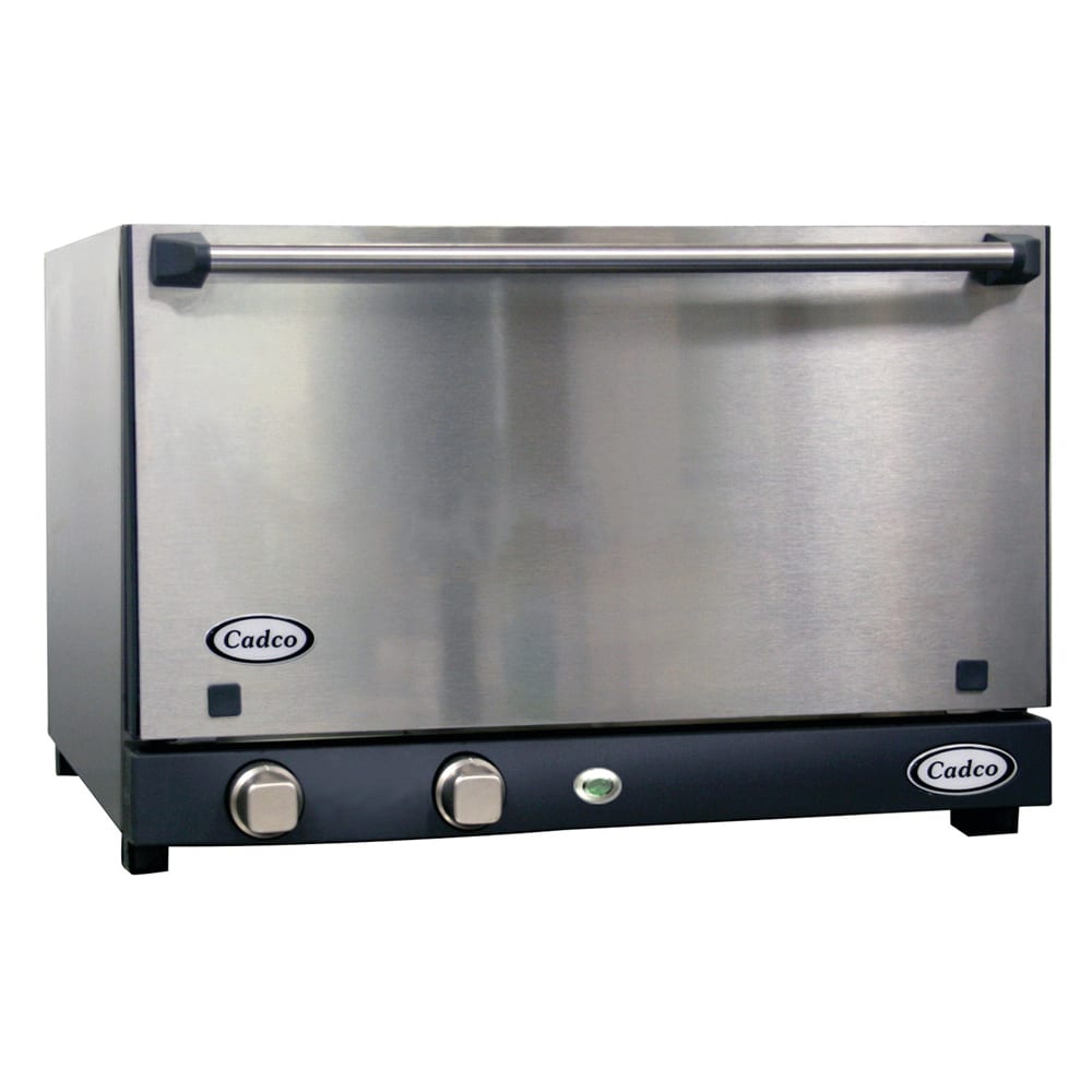 Cadco OV-013SS Half-Size Countertop Convection Oven, 120v