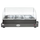 Cadco WTBS-3N-HD 24" Countertop Buffet Warmer w/ (3) Third Size Pans - Stainless, 120v thumbnail 4