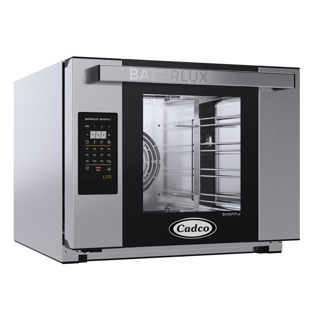 Cadco XAFT-04HS-LD Half-Size Countertop Convection Oven, 208/240v