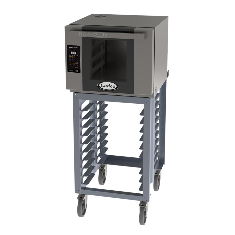 Cadco BLS-4HLD-1 Single Half Size Electric Convection Oven - 3.8kW, 208-240v/1ph