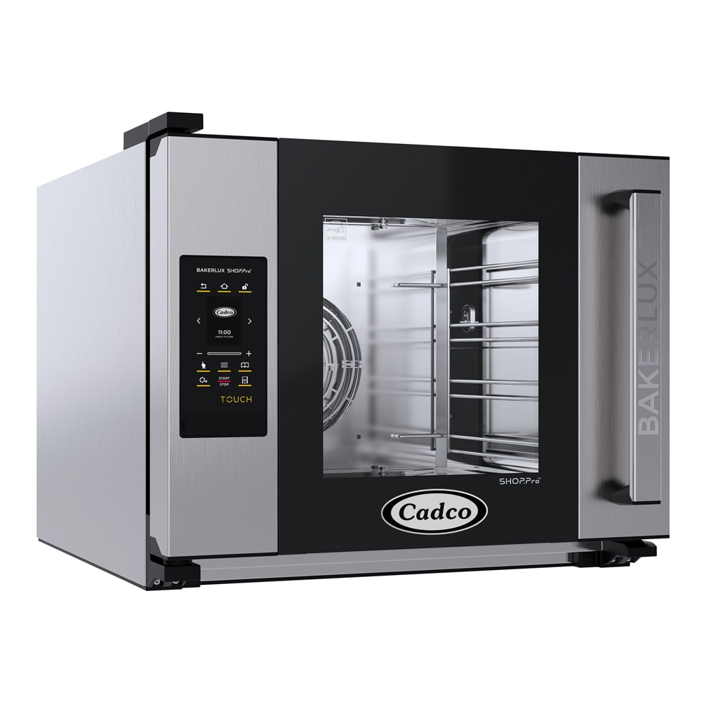 Cadco XAFT-04HS-TR Half-Size Countertop Convection Oven, 208/240v