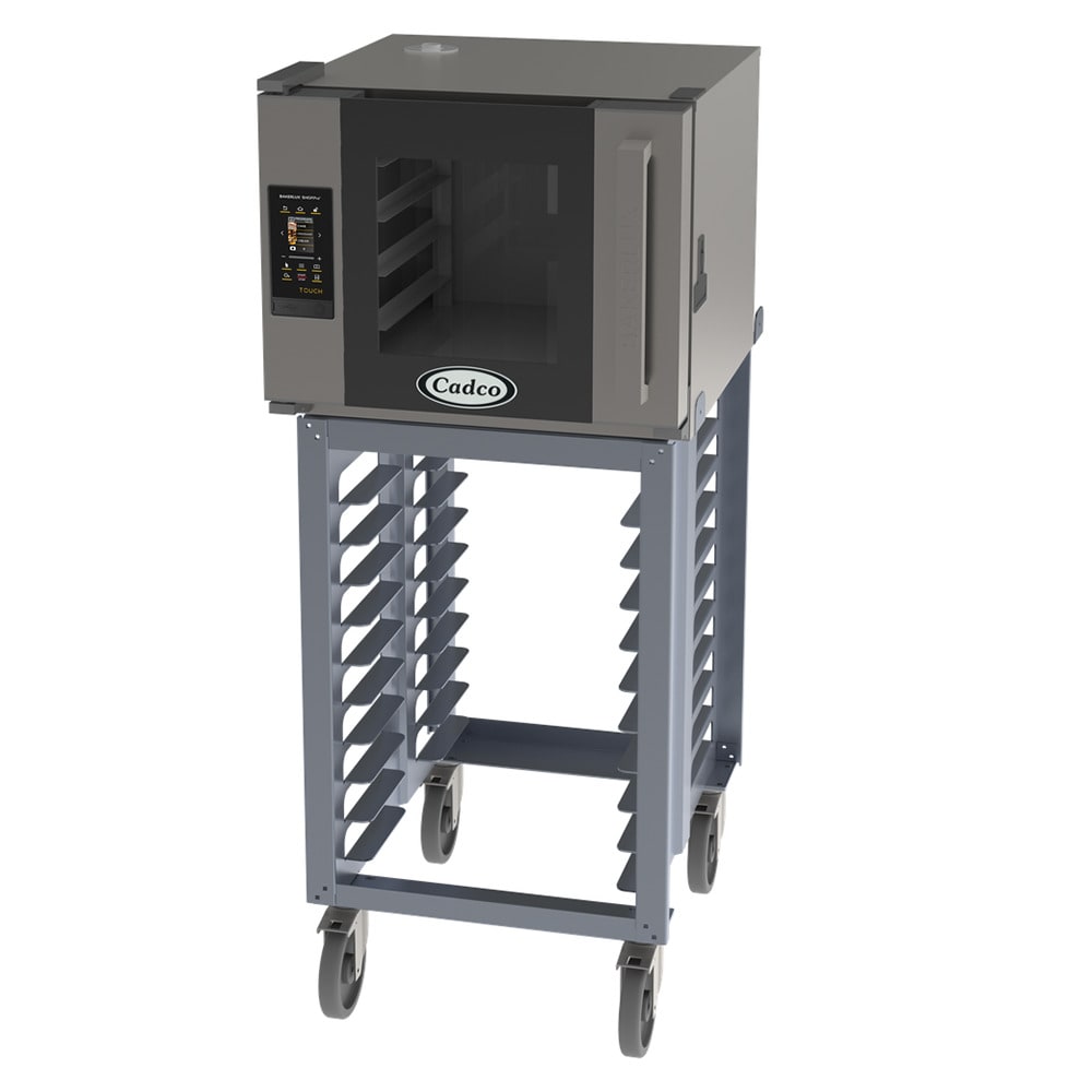 Cadco BLS-4HTR-1 Single Half Size Electric Convection Oven - 3.8kW, 208-240v/1ph