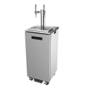 Multiplex 17" Mobile Nitrogen Dispenser w/ (1) 3 gal Keg Capacity - (1) Column & (2) Taps, Stainless (ND21TS59) thumbnail 2
