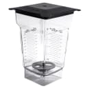 Blendtec 40-611-60 32 oz Cold Frothing Jar w/ Black Hard Lid - Tritan, Clear thumbnail 4