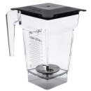Blendtec 40-611-60 32 oz Cold Frothing Jar w/ Black Hard Lid - Tritan, Clear thumbnail 5