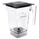 Blendtec 40-611-60 32 oz Cold Frothing Jar w/ Black Hard Lid - Tritan, Clear thumbnail 6