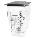 Blendtec 40-712-08 90 oz WildSide™ Jar w/ Black Gripper Lid & 3" Wingtip Blade - Tritan, Clear thumbnail 5
