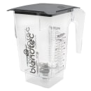Blendtec 40-712-08 90 oz WildSide™ Jar w/ Black Gripper Lid & 3" Wingtip Blade - Tritan, Clear thumbnail 6