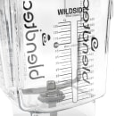 Blendtec 40-712-08 90 oz WildSide™ Jar w/ Black Gripper Lid & 3" Wingtip Blade - Tritan, Clear thumbnail 9