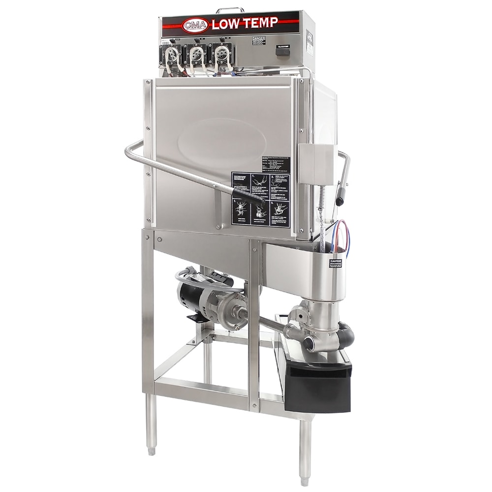 CMA Dishmachines C Energy Mizer® Low Temp Door Type Dishwasher w/ 40 Racks/hr Capacity, 115v