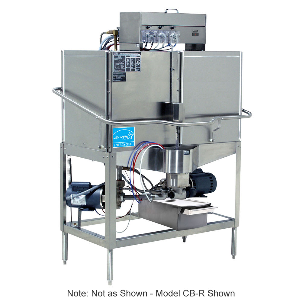 CMA Dishmachines CB Energy Mizer® Low Temp Door Type Dishwasher w/ 40 Racks/hr Capacity, 115v