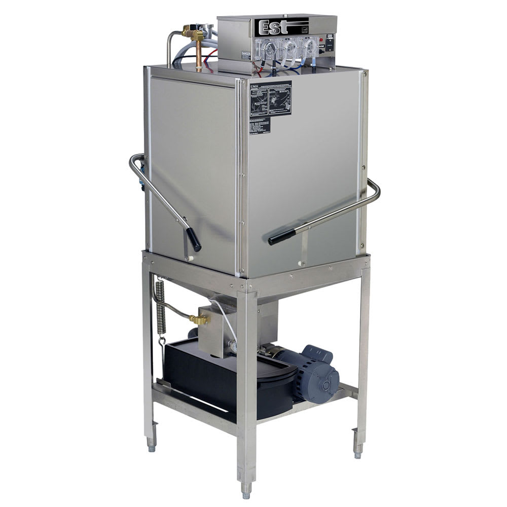 CMA Dishmachines EST-C-EXT Energy Mizer® Low Temp Door Type Dishwasher w/ 40 Racks/hr Capacity, 115v