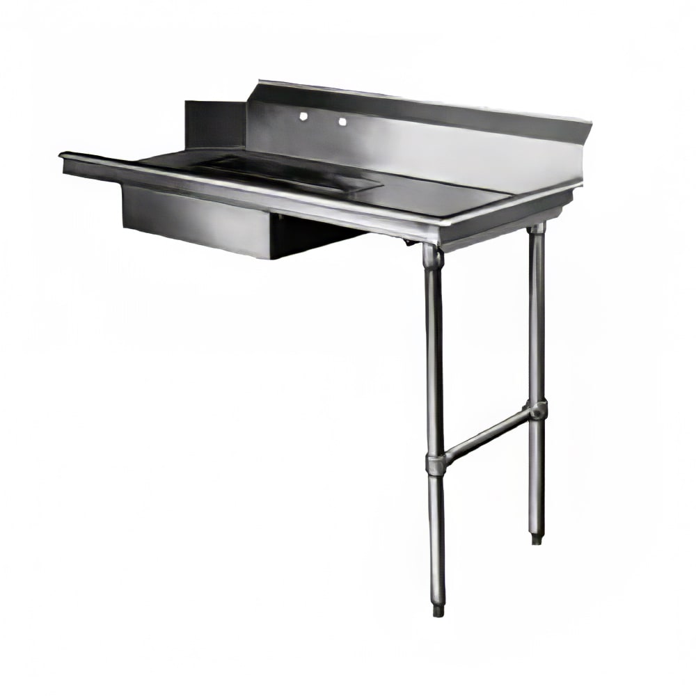 CMA Dishmachines SR-60 60" Straight Dish Table - Right to Left, (1) 20" x 20" x 5" Sink Bowl