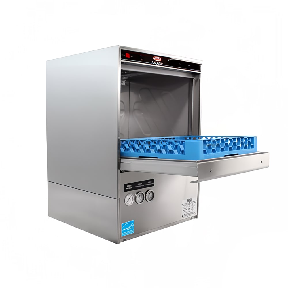 CMA Dishmachines UC65E-M2 High Temp Rack Undercounter Dishwasher w/ 30 Racks/hr Capacity, Built-in Booster, 208v/1ph