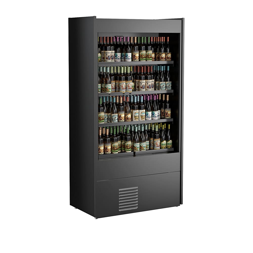 Structural Concepts B427WN 44 3/4" Allure® Vertical Open Air Cooler w/ (4) Levels, 110-120v