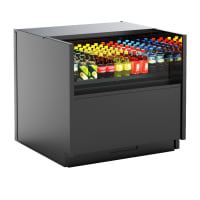 Structural Concepts C43R-UC-E3 47 5/8" Oasis® Undercounter Open Air Cooler w/ (1) Level, Black, 110-120v thumbnail 2