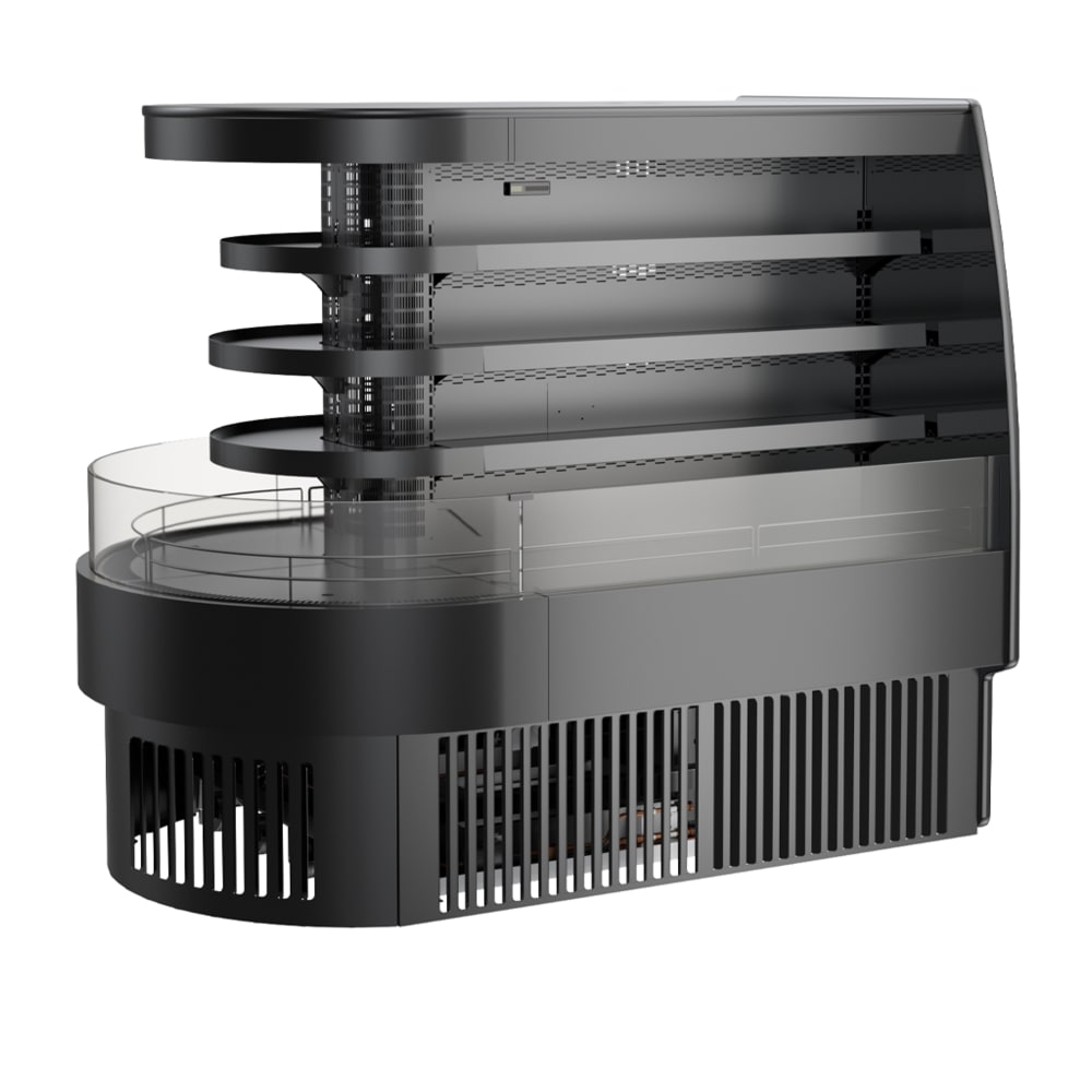 Structural Concepts FSE660R 73 3/8" Oasis® Vertical Open Air Cooler w/ (4) Levels, 208-240v