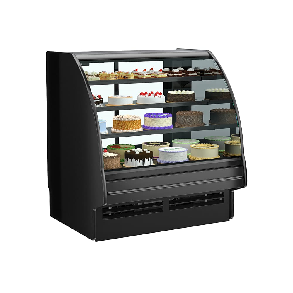 Structural Concepts GHS456R (CURVED) 51" Fusion® Full Service Bakery Case w/ Curved Glass, 110-120v