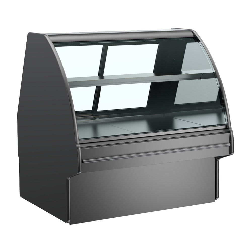 Structural Concepts GMDS4R 51" Fusion® Full Service Deli Case w/ Curved Glass - (2) Levels, 110-120v