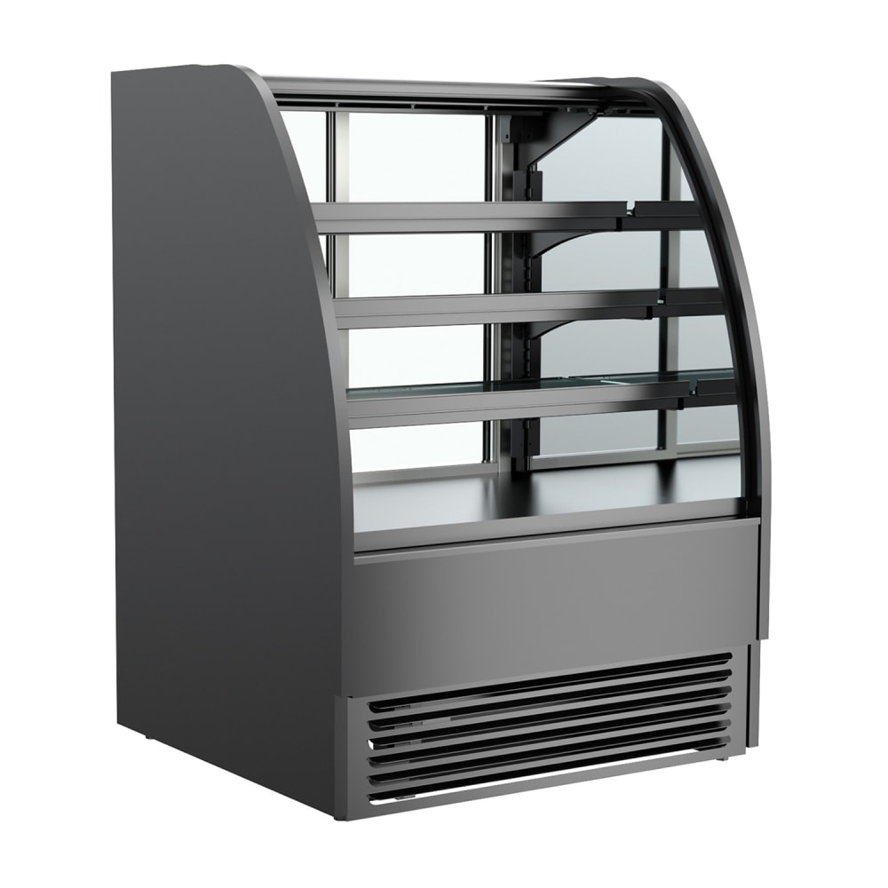 Structural Concepts HMG5153R 50 3/4" Harmony® Full Service Bakery Case w/ Curved Glass - (4) Levels, 110-120v