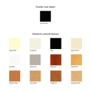 Structural Concepts HMO5153R 50 3/4" Harmony® Vertical Open Air Cooler w/ (4) Levels, 110-120v thumbnail 2