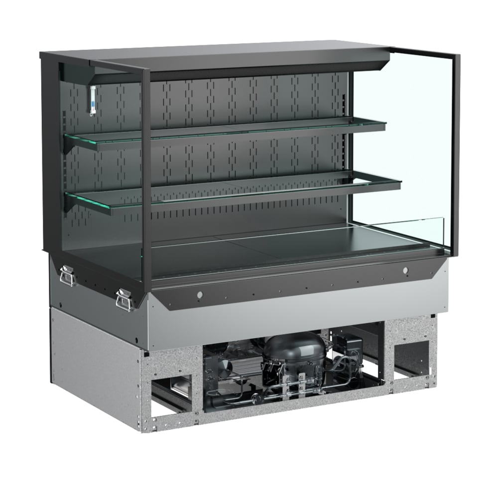 Structural Concepts NE4827RSSV 47 3/4" Reveal® Drop-In Vertical Open Air Cooler w/ (3) Levels, 110-120v