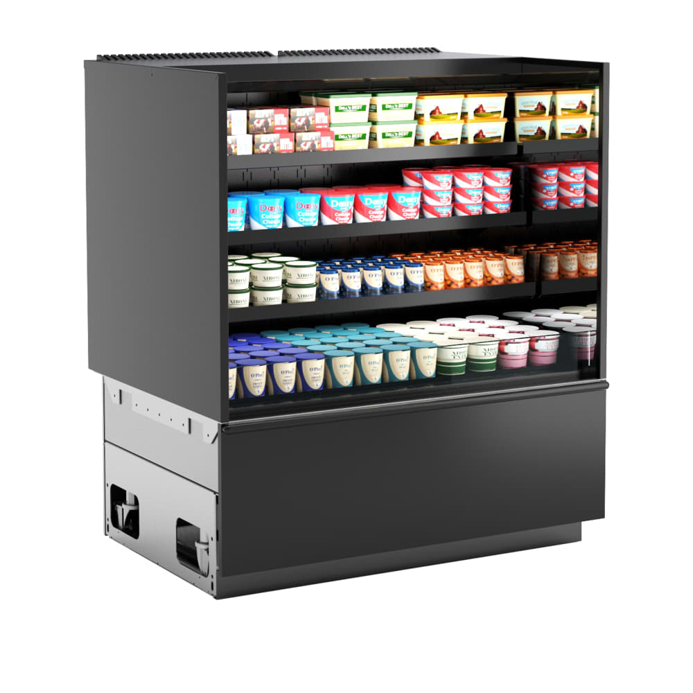 Structural Concepts NM7255RSSV 71 3/4" Blend® Vertical Open Air Cooler w/ (4) Levels, 208-240v