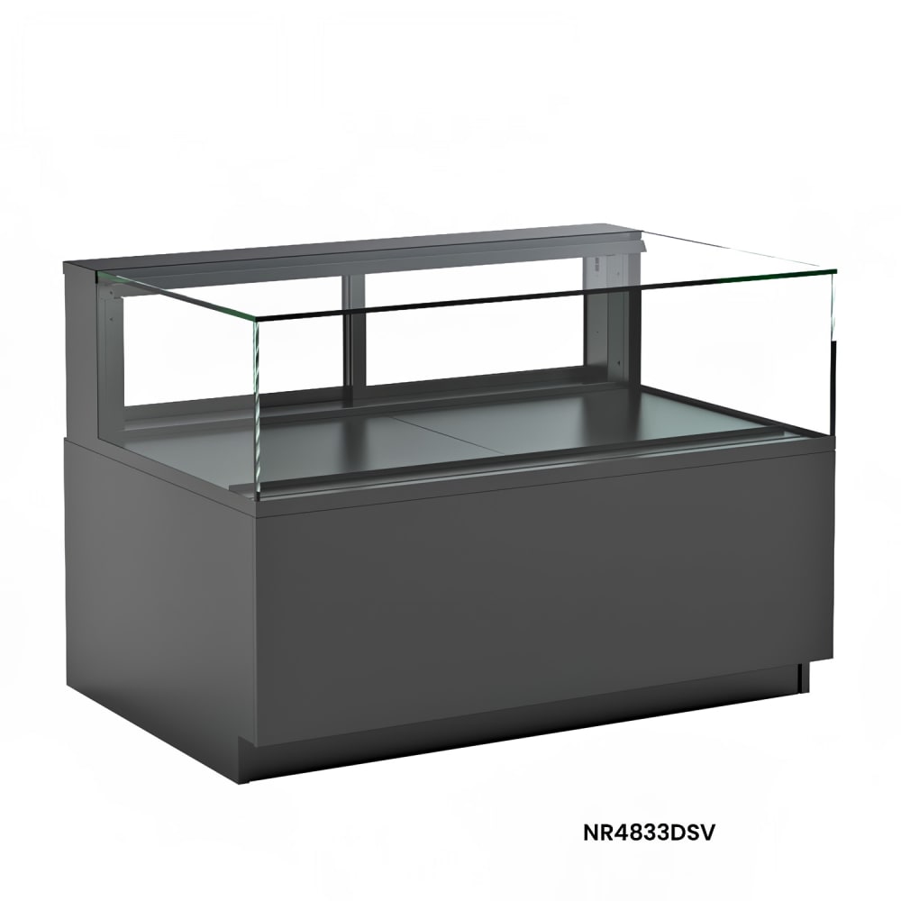 Structural Concepts NR3633DSV 35 3/4" Full Service Ambient Bakery Case w/ Straight Glass - (1) Level