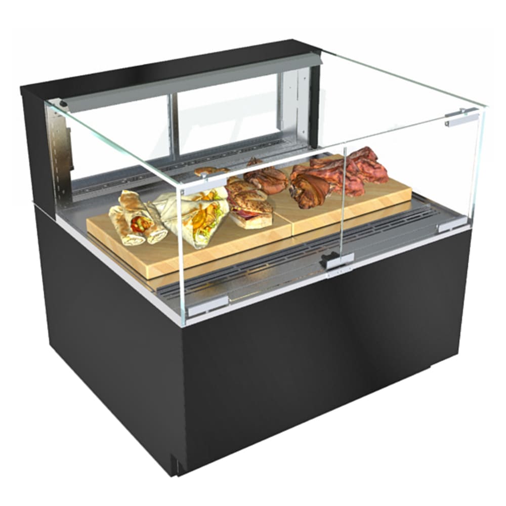 Structural Concepts NR3633HSV 35 3/4" Full Service Freestanding Heated Display Case - (1) Level, 208-240v/1ph