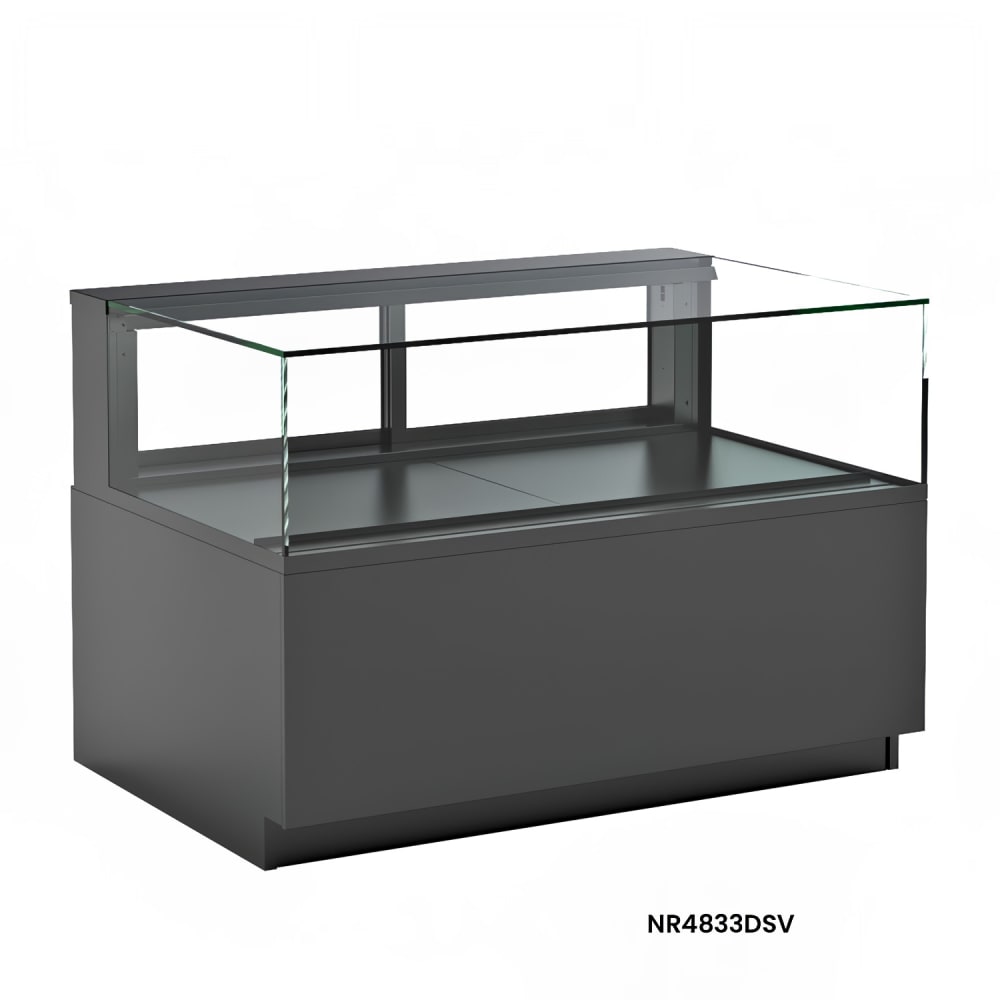 Structural Concepts NR4833DSV 47 3/4" Full Service Ambient Bakery Case w/ Straight Glass - (1) Level