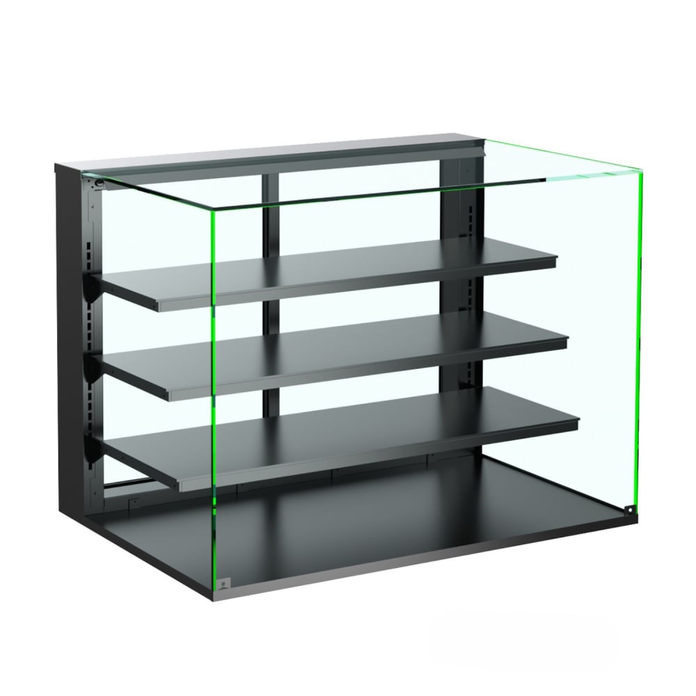 Structural Concepts NR4835DSV 47 3/4" Full Service Ambient Bakery Case w/ Straight Glass - (4) Levels