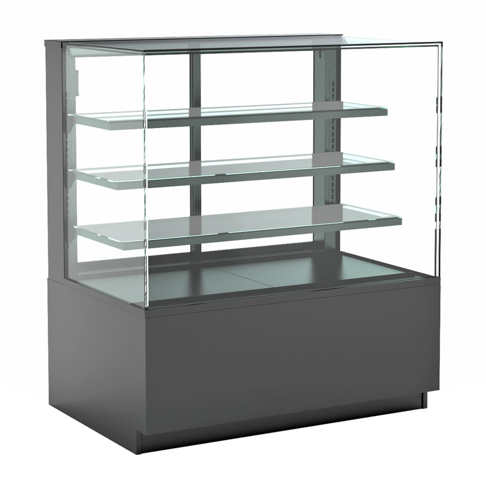 Structural Concepts NR7255RSV 71 3/4" Reveal® Full Service Bakery Case w/ Straight Glass - (4) Levels, 110-120v