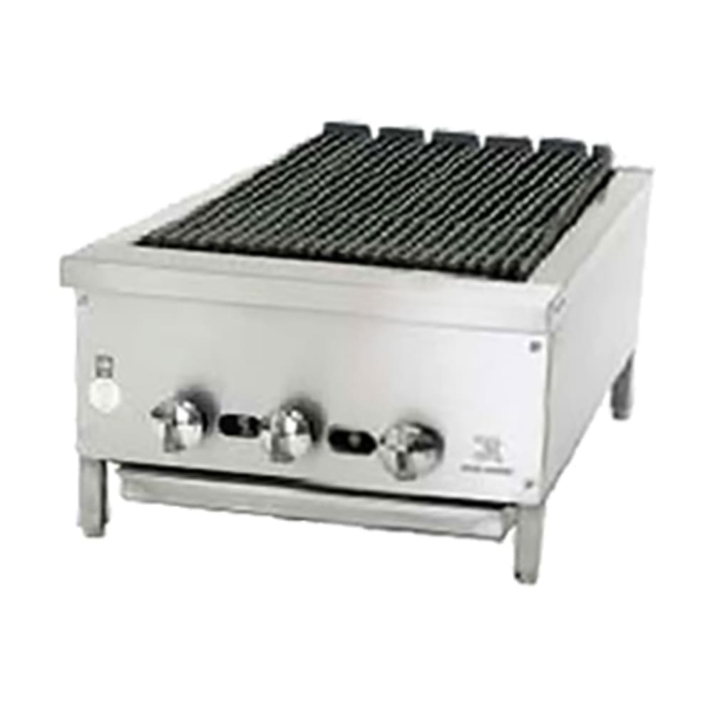 Jade Range 12" Gas Charbroiler w/ Cast Iron Grates, Natural Gas (JB-12)